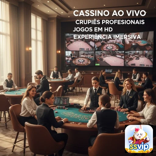 Ilustração de Conquiste experiências legais com o ssvip no cassino online
